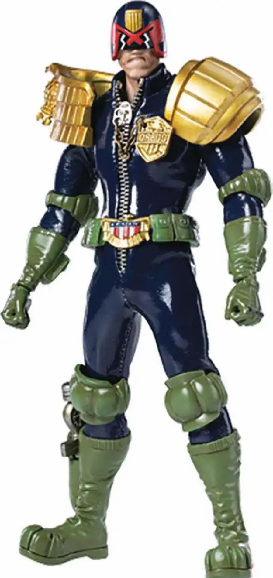 All Brands Hiya Toys | 2000 A.D. Judge Dredd Exquisite Super Judge Dredd Collectible Action Figure (Pre-Order Ships April)