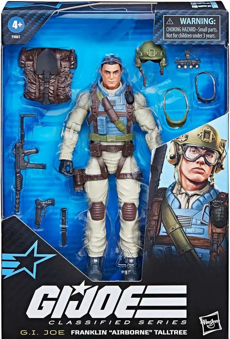 All Brands Hasbro | Gi Joe Classified Series Franklin Airborne Talltree Action Figure (Pre-Order Ships April)