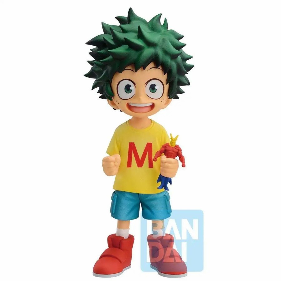 All Brands Bandai Spirits | My Hero Academia Ichibansho Izuku Midoriya - Childhood 3.9-Inch Collectible Pvc Figure [Longing From Two People] (Pre-Order Ships June)