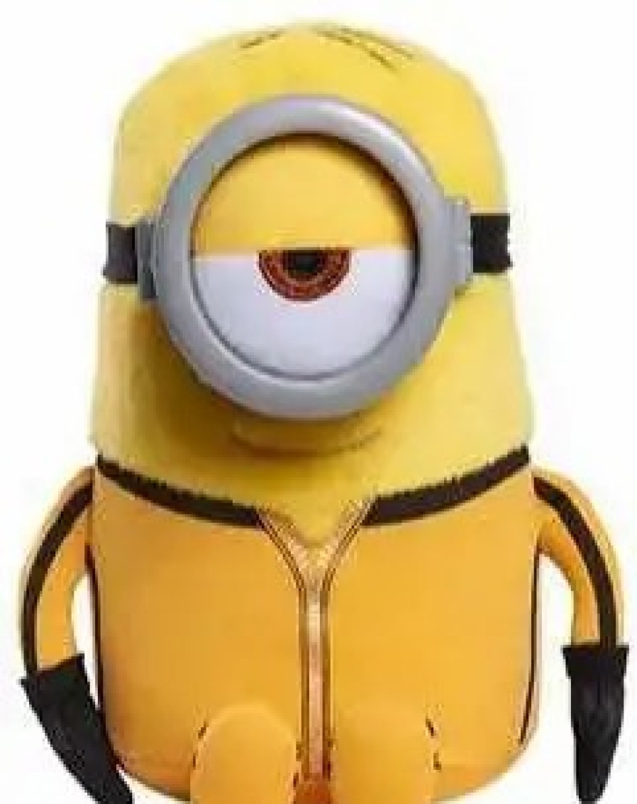 All Brands Just Play | Minions Rise Of Gru Kung Fu Stuart Exclusive 5-Inch Plush [Hard Plastic Goggles]