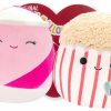 All Brands Kellytoys | Squishmallows 2024 Valentine'S Day Arnel The Popcorn & Poodle The Soda Can 6-Inch Plush 2-Pack