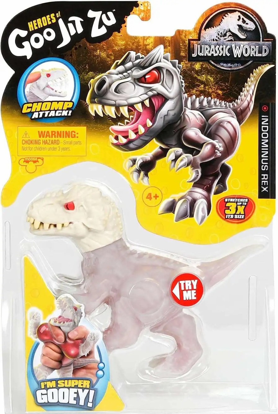 All Brands Moose Toys | Heroes Of Goo Jit Zu Jurassic World Indominus Rex Action Figure