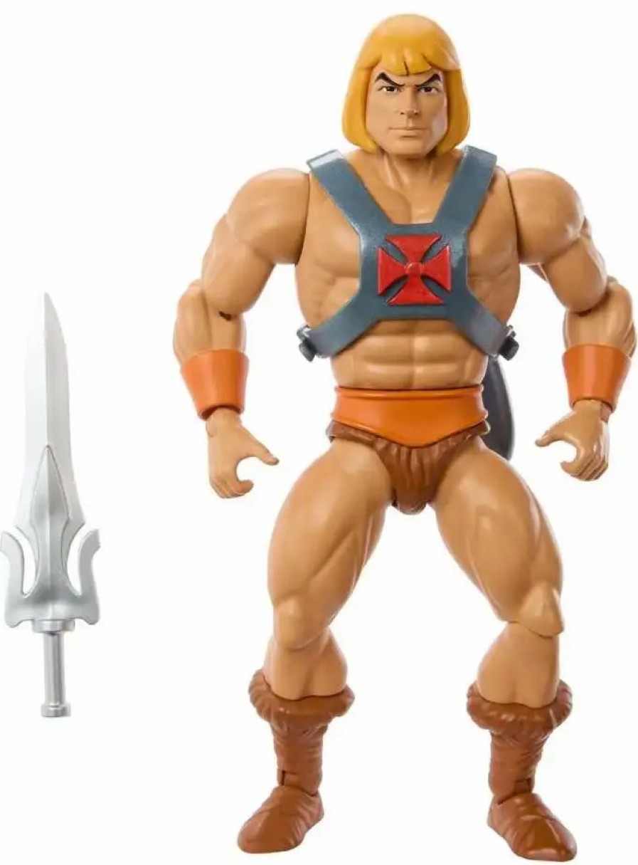 All Brands Mattel | Masters Of The Universe Origins Core Filmation He-Man Action Figure (Pre-Order Ships February)