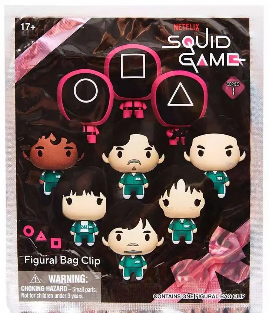 All Brands Monogram | 3D Figural Bag Clip Squid Game Mystery Pack [1 Random Figure]