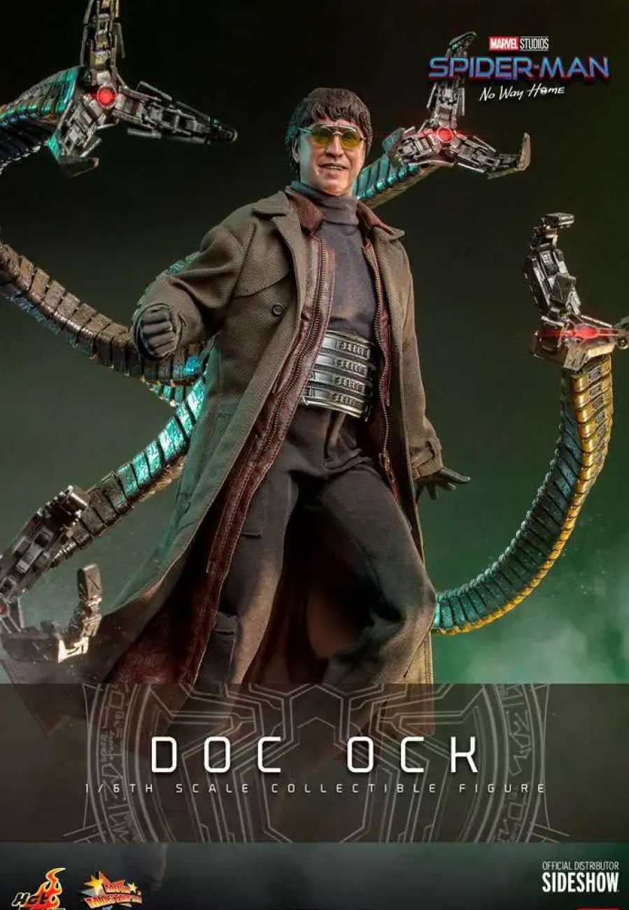 All Brands Hot Toys | Marvel Spider-Man: No Way Home Movie Masterpiece Doc Ock Collectible Figure [Regular Version]