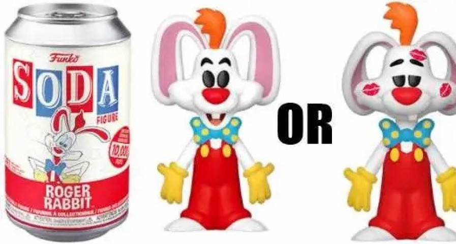 All Brands Funko | Funko Vinyl Soda Roger Rabbit Limited Edition Of 10,000! Figure [1 Random Figure, Look For The Chase!]