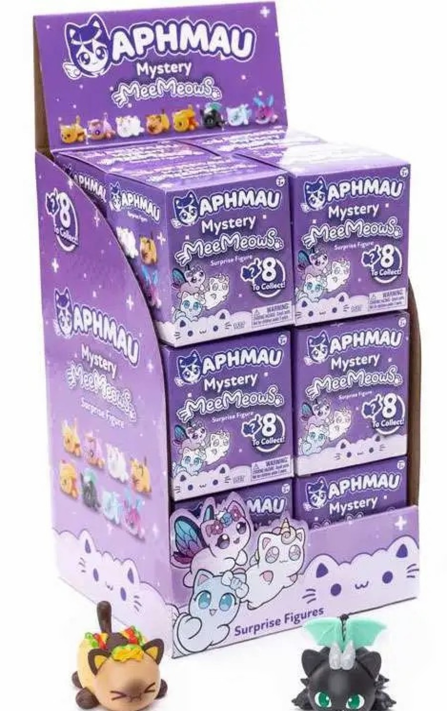 All Brands Bonkers Toy Co. | Aphmau Meemeows Mini Figure Litter 1 Mystery Box [12 Packs]