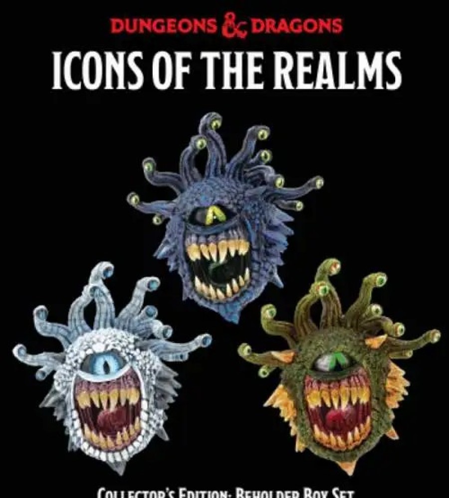 All Brands WizKids | Dungeons & Dragons Icons Of The Realms Beholder Box Set Premium Miniature [Collector'S Edition]