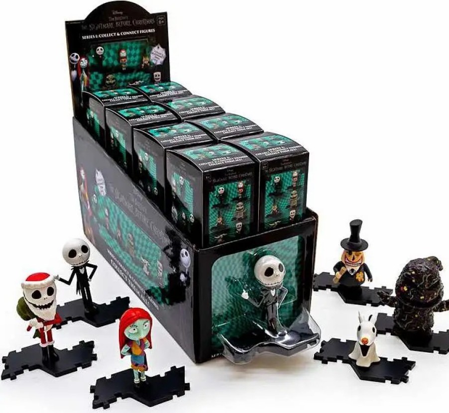 All Brands Culturefly | Nightmare Before Christmas Collect & Connect Mystery Box [16 Packs] (Pre-Order Ships May)