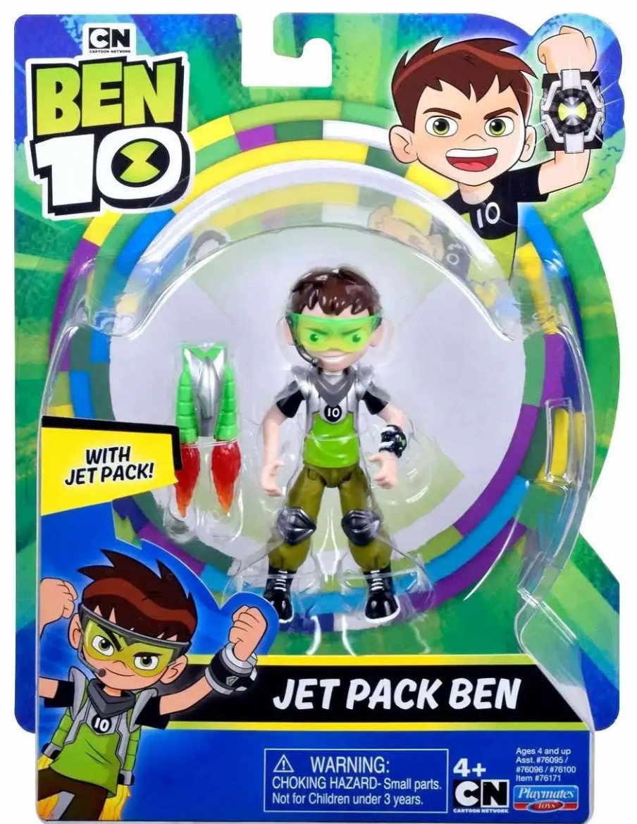 All Brands Playmates | Ben 10 Omni-Kix Armor Jet Pack Ben Action Figure