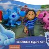 All Brands Just Play | Blue'S Clues & You! Blue, Magenta, Josh, Shovel & Pail Collectible Figure 4-Pack Set