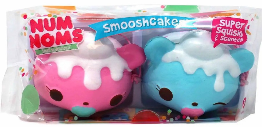 All Brands MGA Entertainment | Num Noms Smooshcakes Baby Candie & Baby Puffs Squeeze Toy 2-Pack