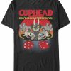 All Brands Fifth Sun Graphics | Cuphead Don'T Deal Snake Eyes T-Shirt [Large]