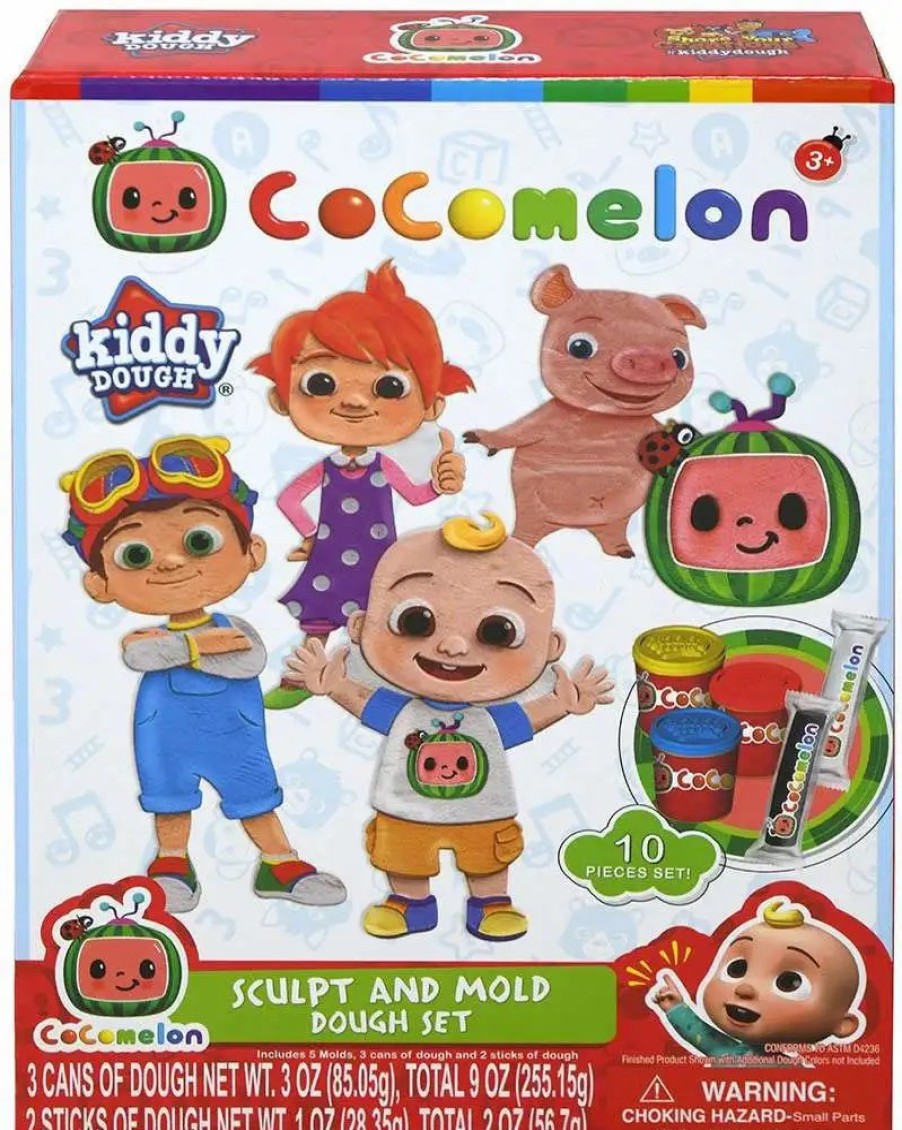 All Brands Creative Kids | Cocomelon Kiddy Dough Sculpt & Mold Dough Set