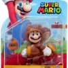 All Brands Jakks Pacific | Super Mario Wave 35 Tanooki Mario Action Figure [With Super Leaf]