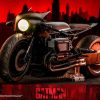 All Brands Hot Toys | The Batman Movie Masterpiece Batcycle Collectible Figure Accessory