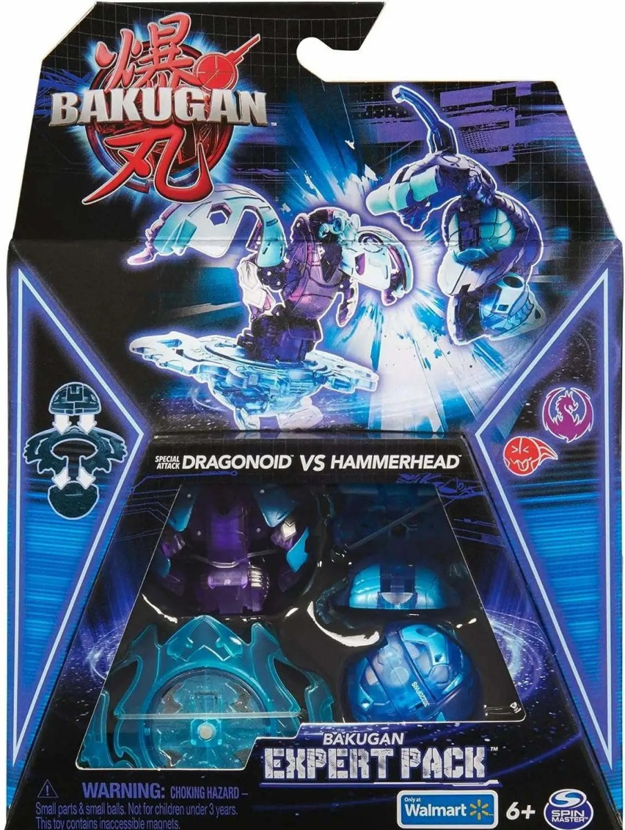 All Brands Spin Master | Bakugan Expert Pack Special Attack Dragonoid Vs Hammerhead Exclusive Figure 2-Pack