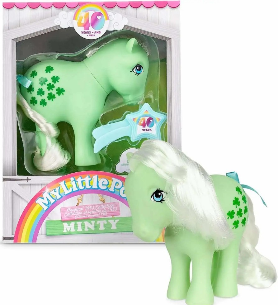 All Brands Basic Fun | My Little Pony Original Collection Minty Figure [40Th Anniversary]