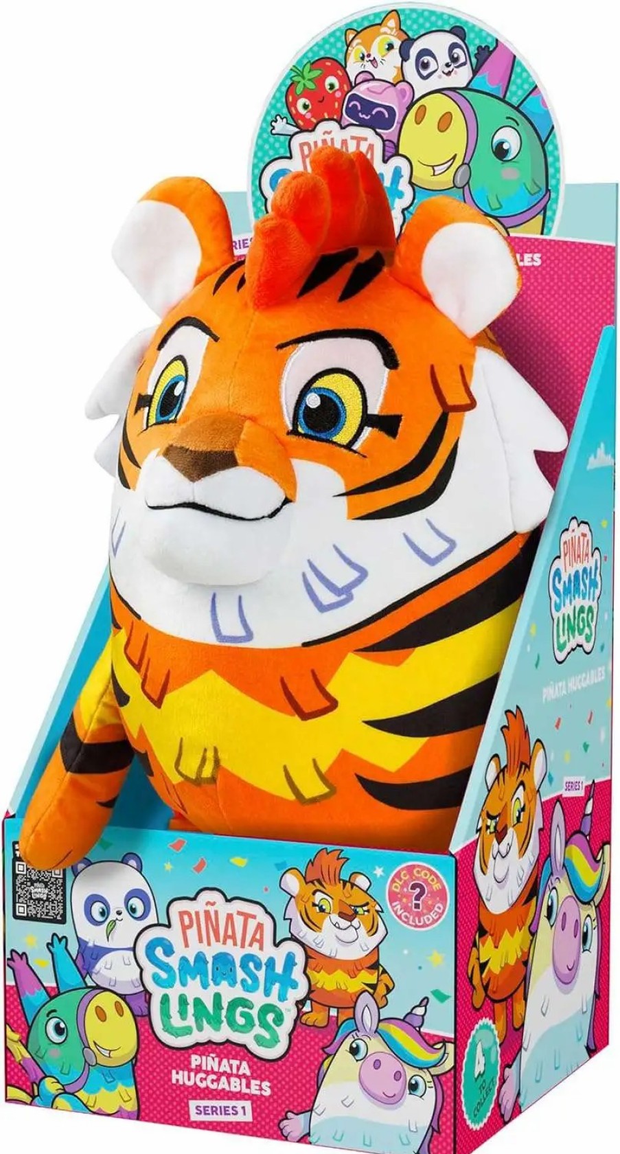 All Brands PMI | Pinata Smashlings Huggables Mo Tiger 11-Inch Plush