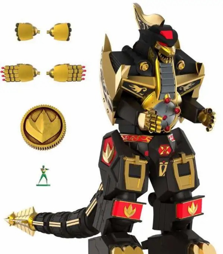 All Brands Super7 | Power Rangers Ultimates Dragonzord Exclusive Action Figure [Mighty Morphin'] (Pre-Order Ships February)