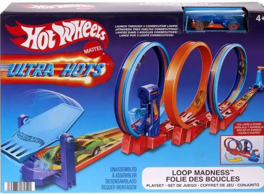 All Brands Mattel Toys | Hot Wheels Ultra Hots Loop Madness Exclusive Track Set