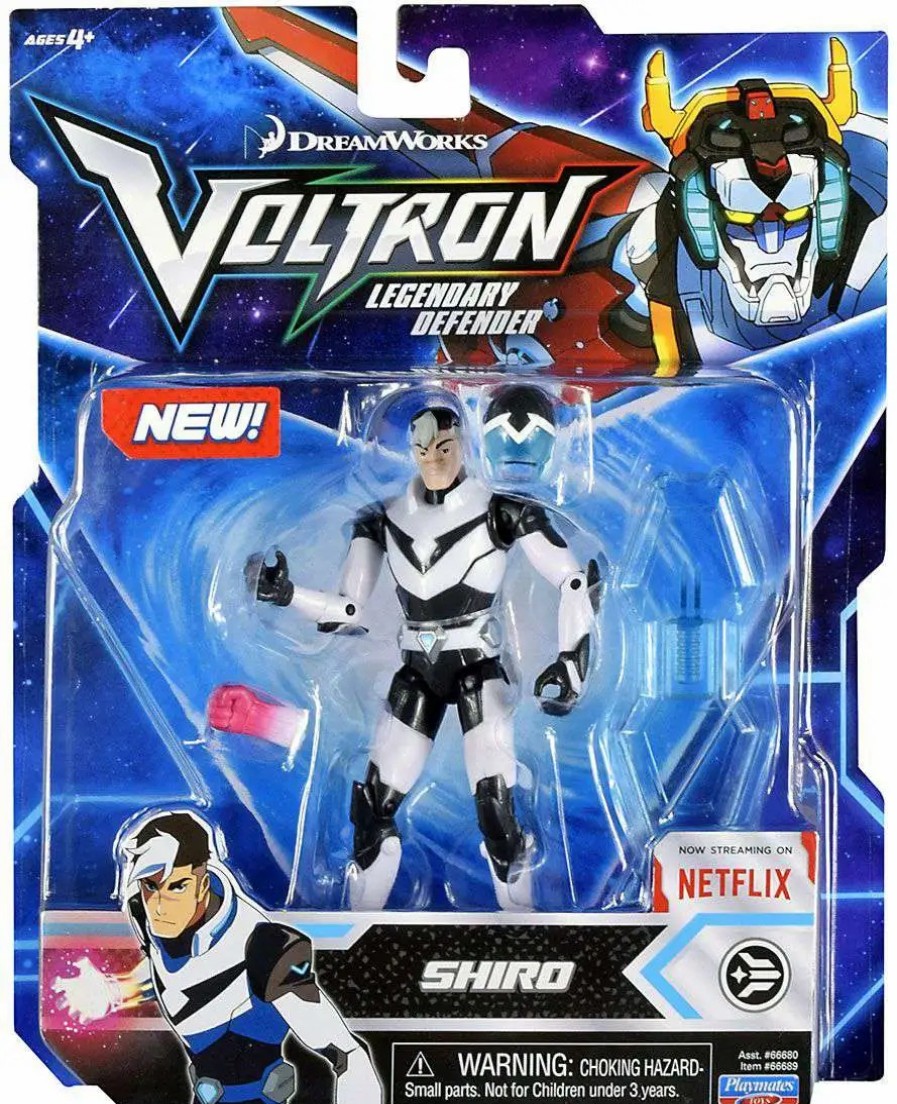 All Brands Playmates | Voltron Legendary Defender Shiro Basic Action Figure [Black Lion Pilot]