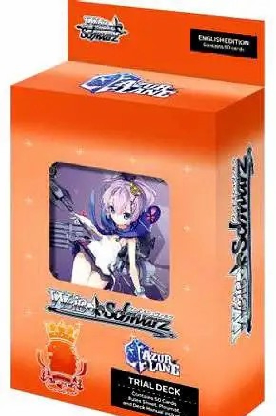 All Brands BushiRoad | Weiss Schwarz Trading Card Game Azur Lane Royal Navy Version Trial Deck [50 Cards]