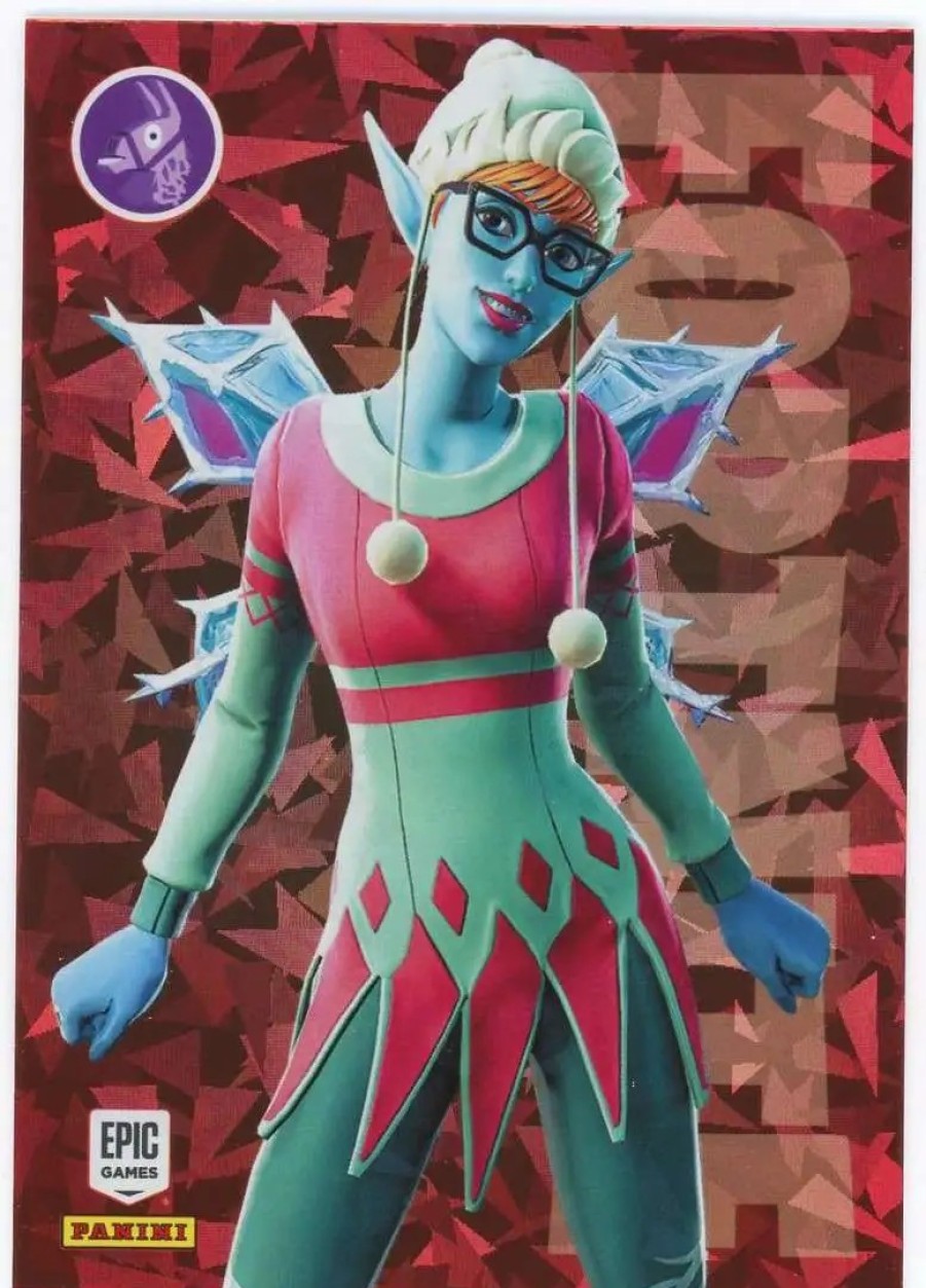 All Brands Panini | Fortnite 2021 Series 3 Cracked Ice Sugarplum #188 [Epic Outfit]