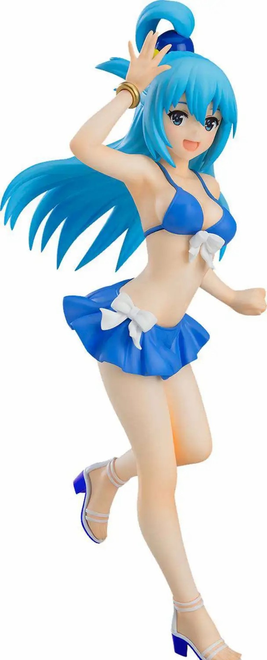 All Brands Good Smile Company | Konosuba: God'S Blessing On This Wonderful World! Pop Up Parade! Aqua In Swimsuit 7-Inch Collectible Pvc Figure