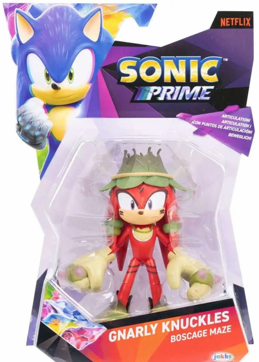 All Brands Jakks Pacific | Sonic The Hedgehog Prime Gnarly Knuckles Action Figure [Boscage Maze]