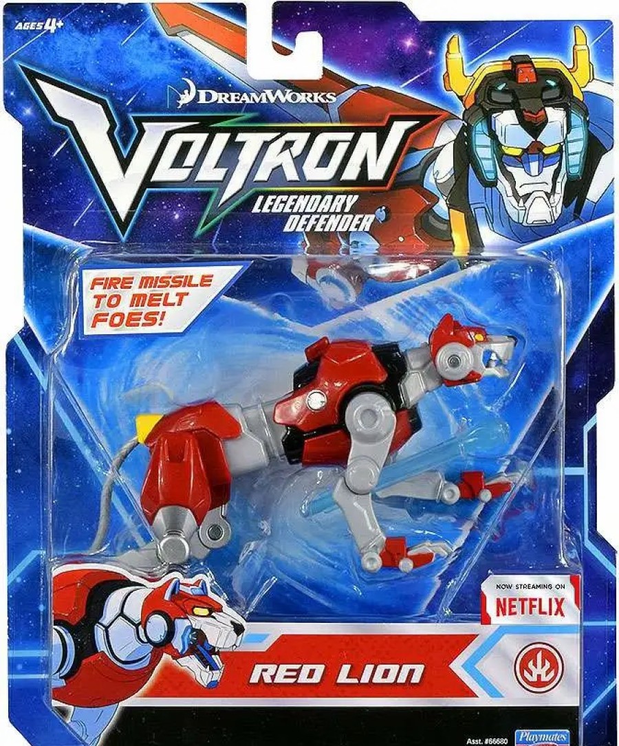 All Brands Playmates | Voltron Legendary Defender Red Lion Basic Action Figure