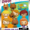 All Brands Monogram | 3D Figural Foam Bag Clip Scooby Doo Classic Series 1 Mystery Pack [1 Random Figure]