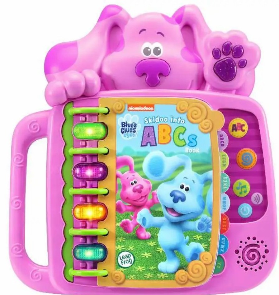 All Brands Leapfrog | Leapfrog Blue'S Clues & You! Skidoo Into Abc'S Electronic Book [Magenta]