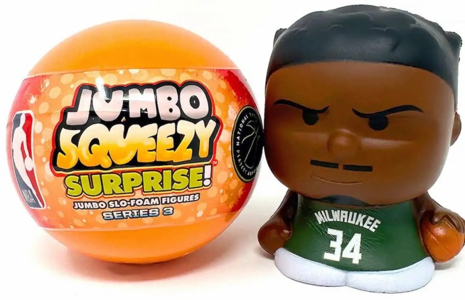 All Brands Party Animal Toys | Nba Jumbo Squeezy Surprise! Basketball Series 3 Mystery Pack