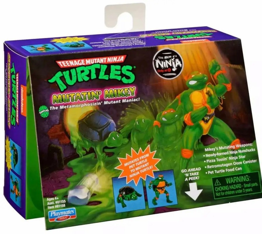 All Brands Playmates | Teenage Mutant Ninja Turtles Mutant Mayhem The Making Of A Ninja Mutatin' Mikey Exclusive Action Figure