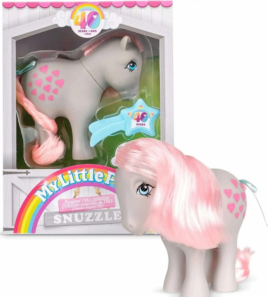 All Brands Basic Fun | My Little Pony Original Collection Snuzzle Heart Figure [40Th Anniversary]