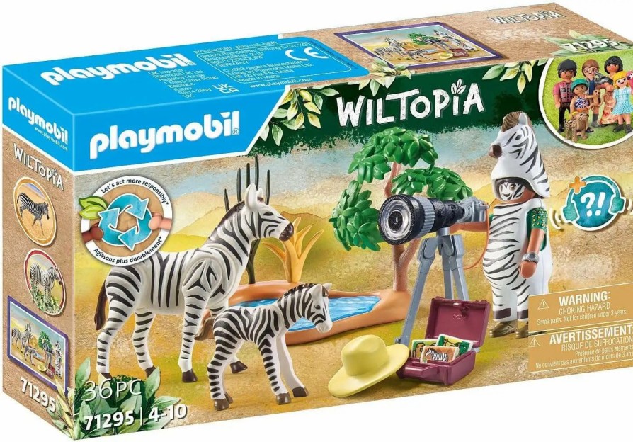 All Brands Playmobil | Playmobil Wildtopia Wildlife Photographer Set #71295