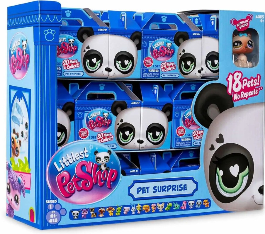 All Brands Basic Fun | Littlest Pet Shop 2024 Generation 7 Pet Surprise Mystery Box [18 Packs] (Pre-Order Ships February)