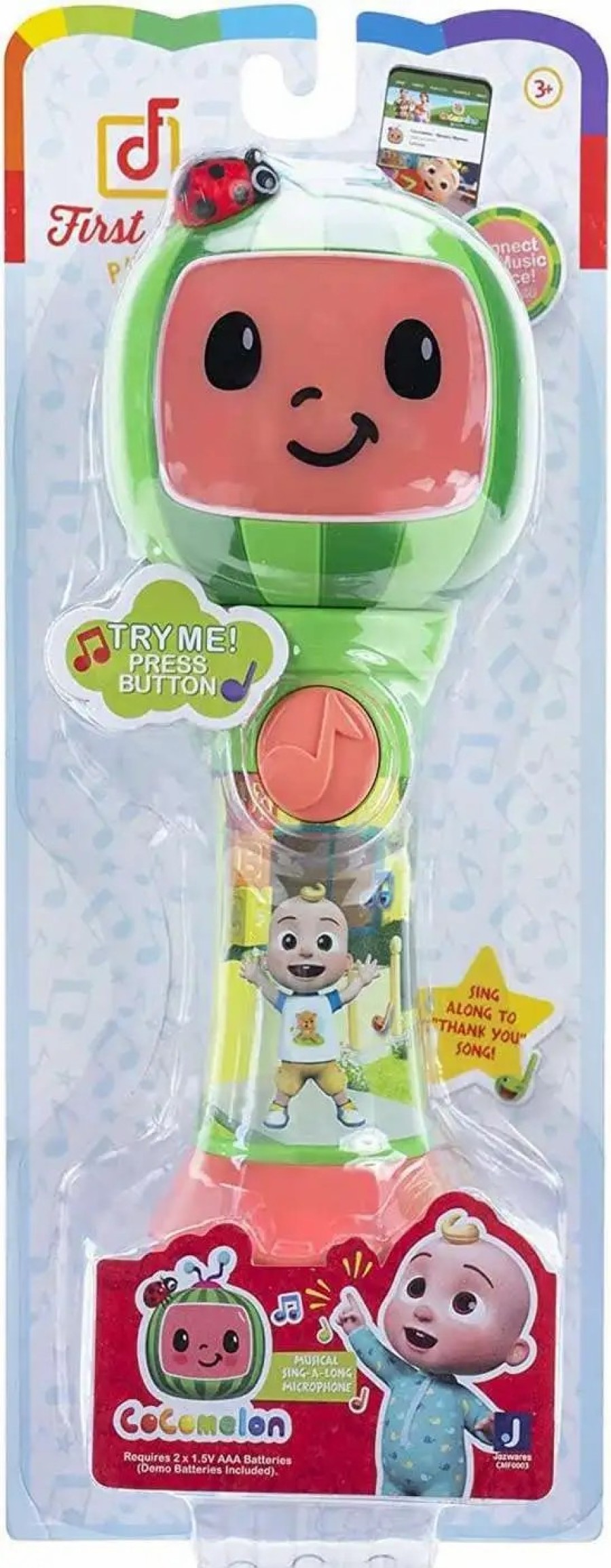 All Brands Jazwares | Cocomelon Musical Sing-A-Long Microphone