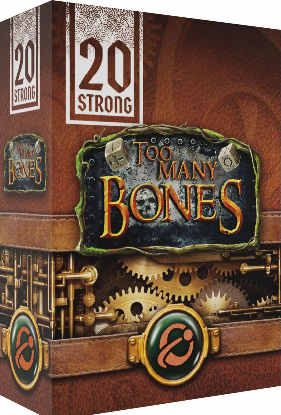 All Brands Chip Theory Games | 20 Strong Too Many Bones Deck Expansion (Pre-Order Ships February)