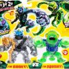 All Brands Moose Toys | Heroes Of Goo Jit Zu Cursed Goo Sea Pantaro & Squidor Action Figure 2-Pack