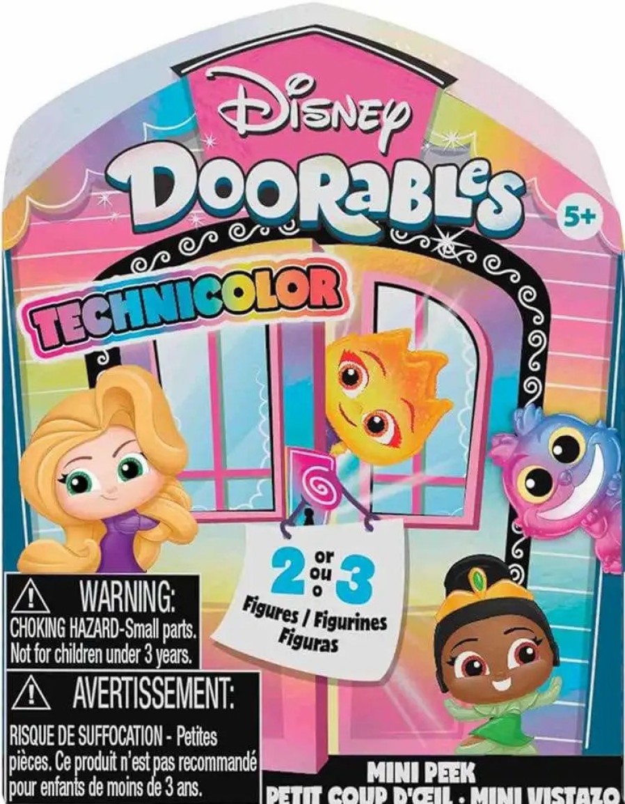 All Brands Moose Toys | Disney Doorables Series 11 Technicolor Takeover Mini Peek Mystery Pack [2 Or 3 Random Figures!]