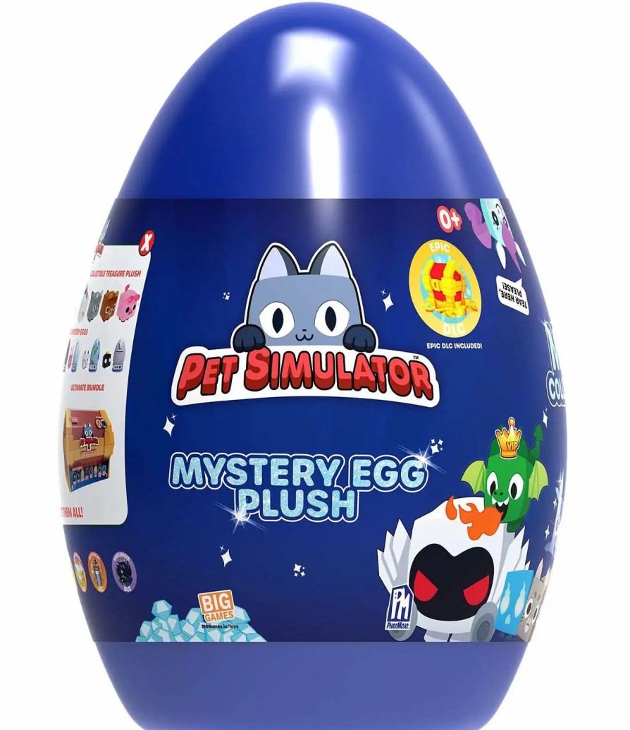 All Brands PhatMojo | Pet Simulator X Series 1 6-Inch Mystery Egg Plush [1 Random Figure & Dlc Code]