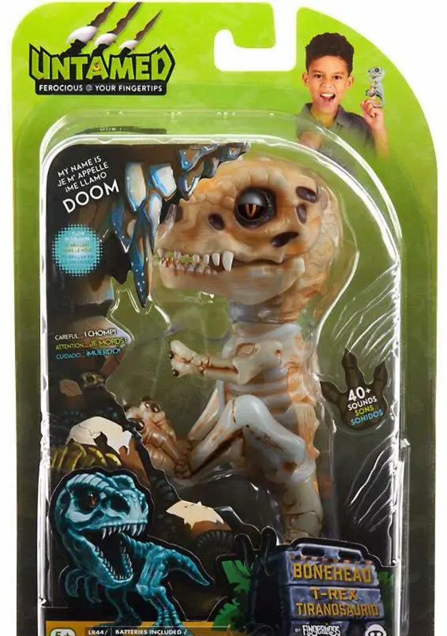 All Brands WowWee | Fingerlings Untamed Dinosaur Doom The T-Rex Figure [Bonehead]