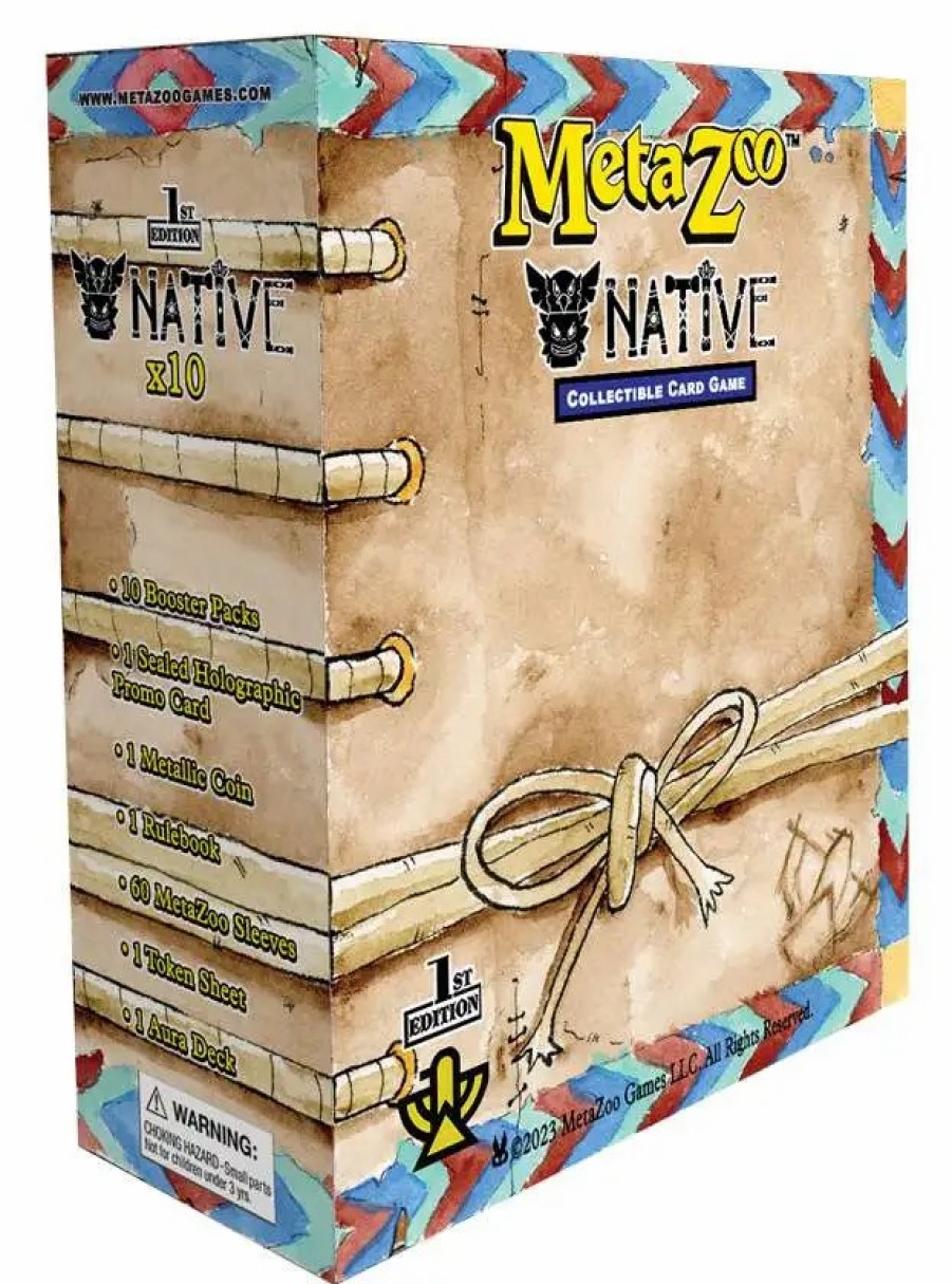 All Brands MetaZoo | Metazoo Trading Card Game Cryptid Nation Native Spellbook [1St Edition] (Pre-Order Ships February)