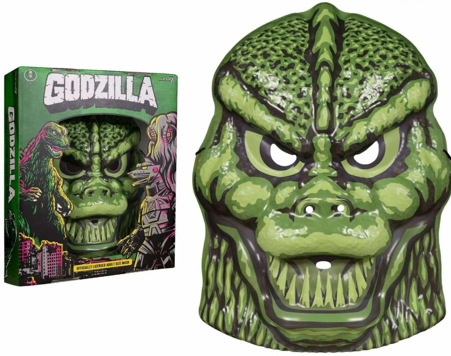 All Brands Super7 | Toho Masks Godzilla Adult Mask [Glow-In-The-Dark]