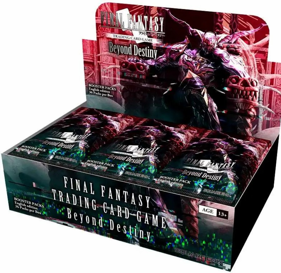 All Brands Square Enix | Final Fantasy Trading Card Game Beyond Destiny Booster Box [36 Packs]