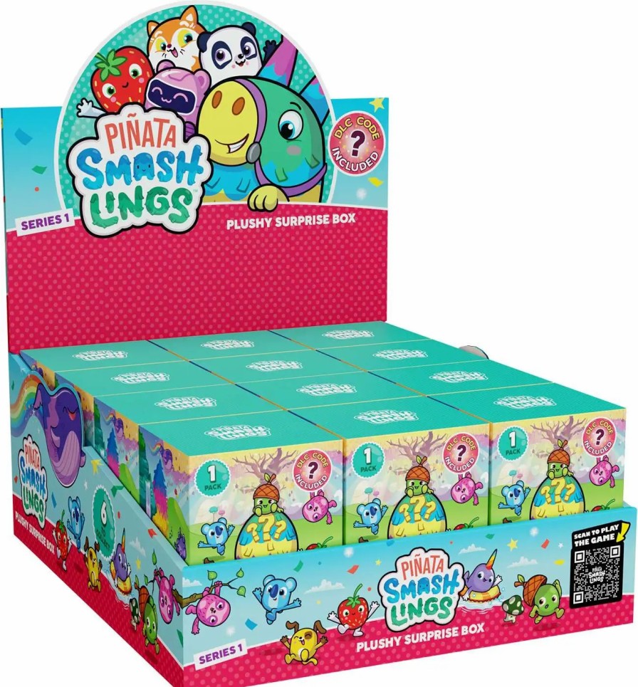 All Brands PMI | Pinata Smashlings Smashlings Plushy Mystery Box [12 Packs]