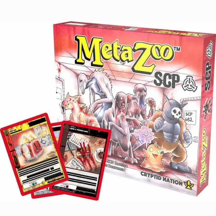 All Brands MetaZoo | Metazoo Trading Card Game Secure. Contain. Protect. Scp Hobby Booster Box [10 Packs] (Pre-Order Ships March)