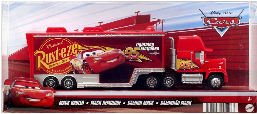 All Brands Mattel Toys | Disney / Pixar Cars Cars 3 Mack Hauler Diecast Car [2023, Rust-Eze]